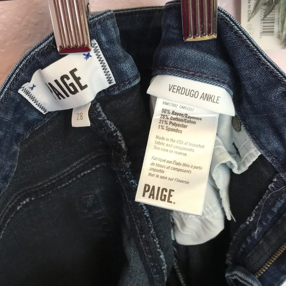 Paige Jeans Verdugo Ankle Skinny Jeans